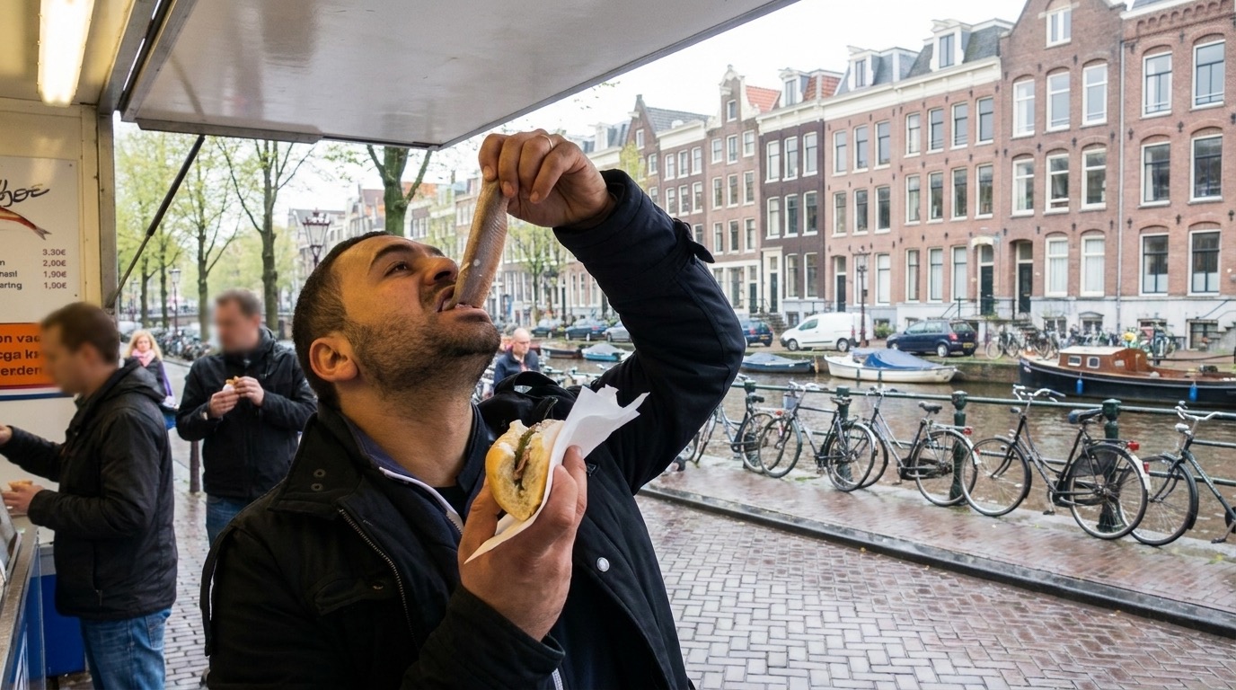Amsterdam Food Tour: Haring tot Jenever